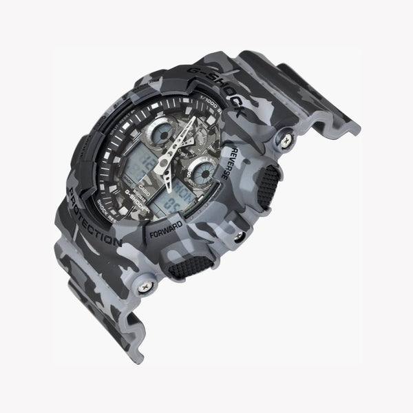 Casio G-Shock Ga100cm-8a - Adventure-Ready Men's Watch With Sporty Gray Design by i-watch