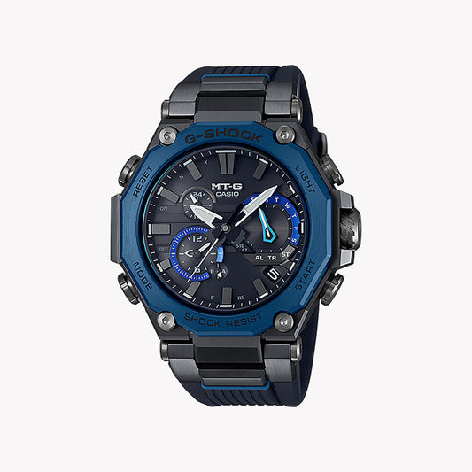 CASIO G-SHOCK MTG-B2000B-1A2 MASTER OF G METAL TWISTED-G BLEU - DUAL CORE GUARD Montre pour homme