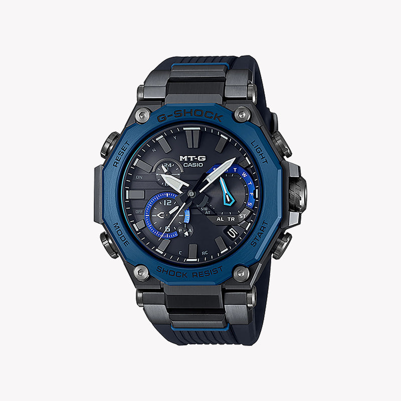 Casio G-Shock Men's Black Carbon & Steel, Black Dial | Mtg-B2000b-1a2er by i-watch