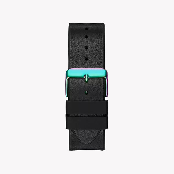 Guess Men's Multicolor Watch, Black Silicone Band | Gw0202g5 by i-watch