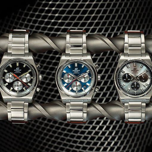 EDIFICE EFB-730D-2AVUEF - ELEGANT DYNAMICS IN BLUE & SILVER MEN'S QUARTZ WATCH-i-Watch-4