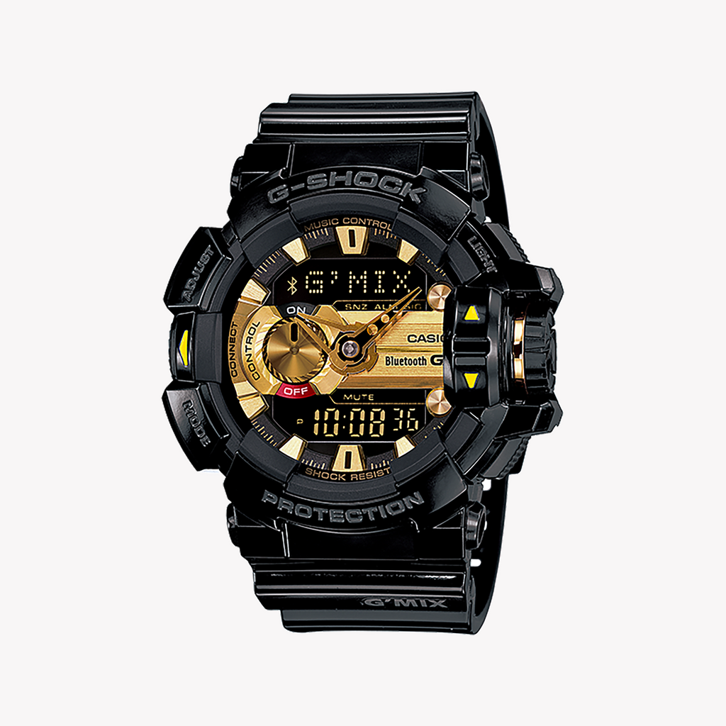 GBA-400-1A9 G-SHOCK ADVENTURE - STYLISH & RESILIENT MEN'S WATCH with Black Resin Band & Smart Connectivity
