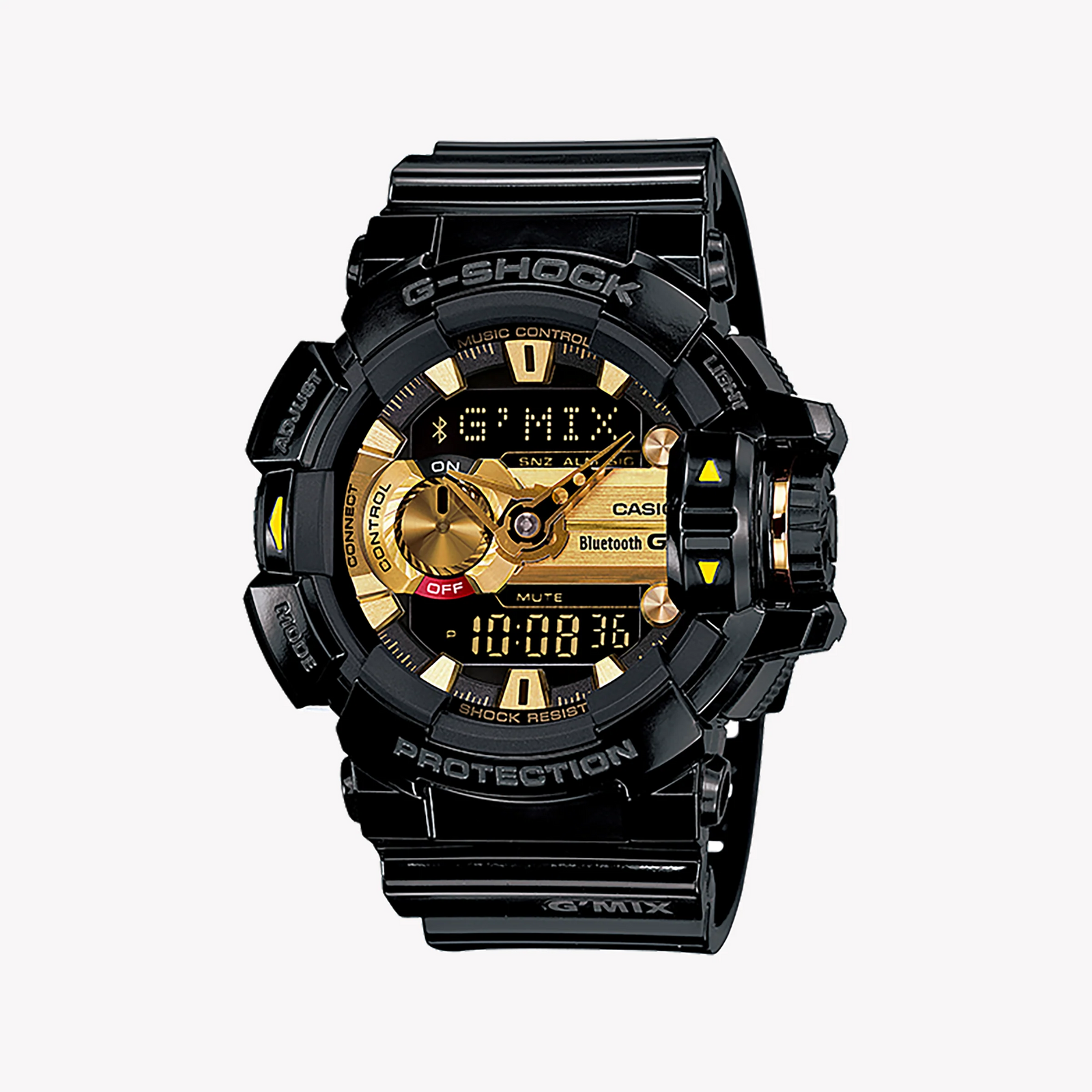 Gba-400-1a9 G-Shock Adventure - Stylish & Resilient Men's Watch With Black Resin Band & Smart Connectivity by i-watch