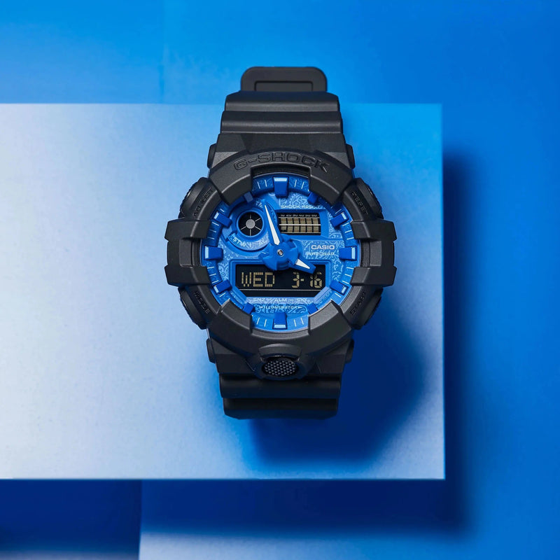 Casio G-Shock Ga-700bp-1adr - Unmatched Resilience Men's Watch With Striking All-Black Design by i-watch