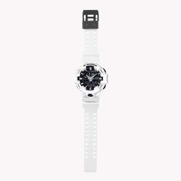 G-Shock Men's White Resin Watch, Super Illuminator | Ga-700-7adr by i-watch
