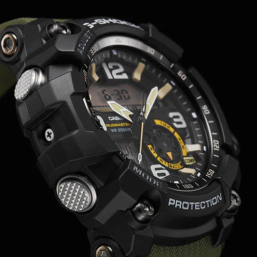 Casio G-Shock Gg-1000-1a3dr Adventure Series - Mud-Resistant Men's Watch With Digital Compass & Thermometer by i-watch