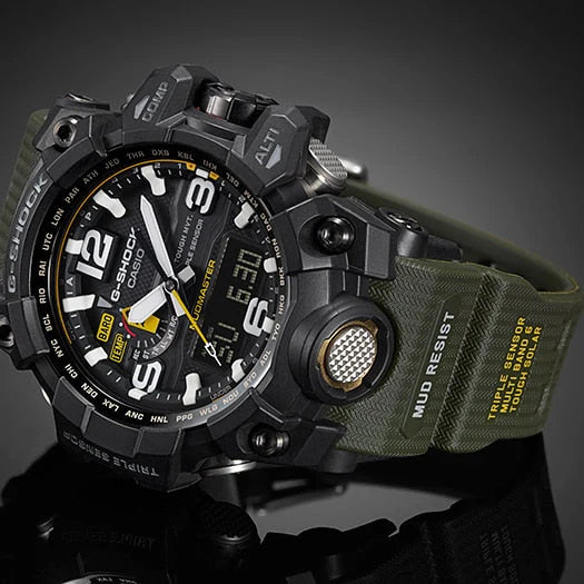 G-Shock Gwg-1000-1a3dr Mudmaster - Rugged Elegance For The Adventurous Man by i-watch