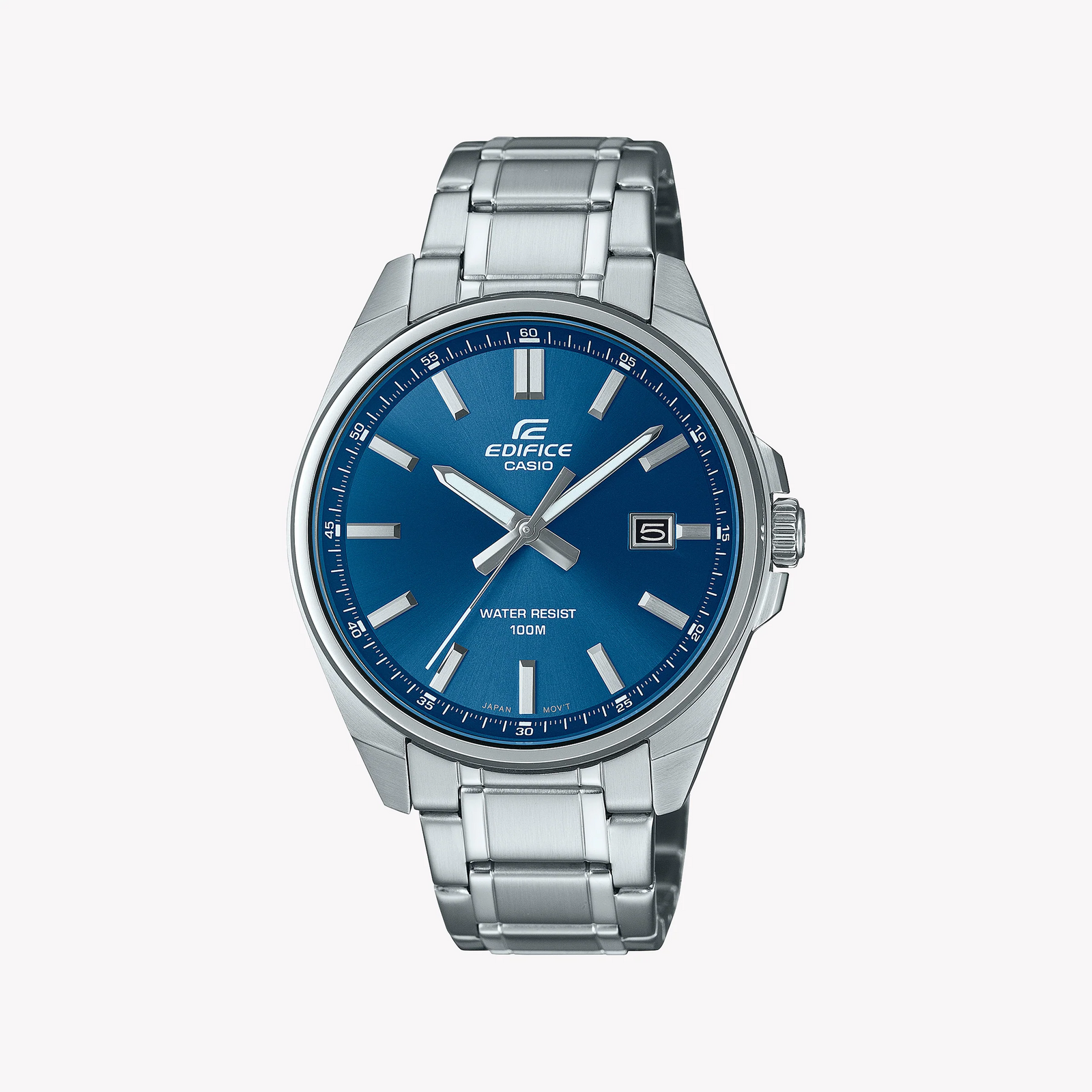 EDIFICE EFV-150D-2AVUEF - STYLISH PRECISION MEN'S WATCH WITH BLUE DIAL AND STAINLESS STEEL BRACELET