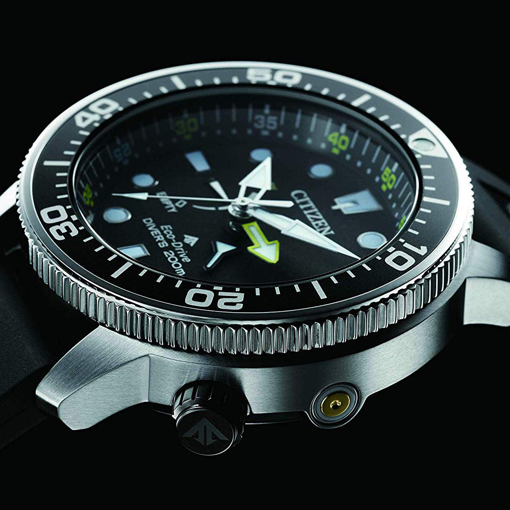 CITIZEN BN2036-14E ADVENTURE READY - MENS ECO-DRIVE DIVE WATCH WITH BLACK URATHANE BAND-i-Watch-5