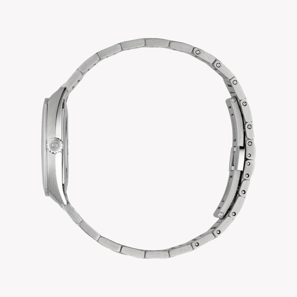 Gucci Women's Silver & Pink Stainless Steel Watch | Ya142511 by i-watch