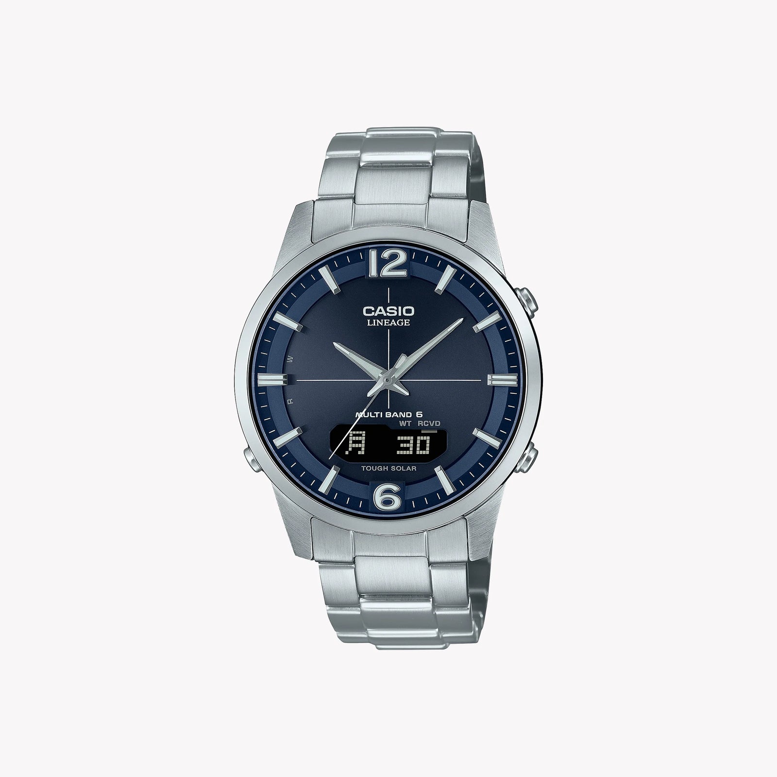 Casio Men's Stainless Steel Watch, Blue Dial | Lcw-M170d-2aer by i-watch