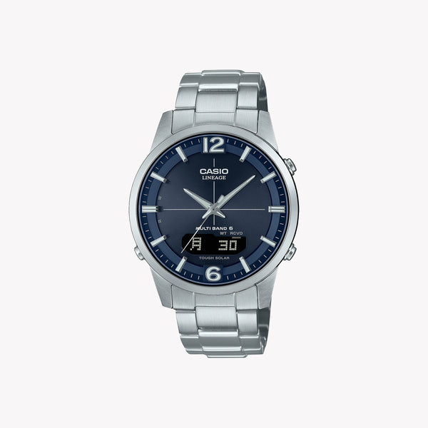 Casio Men's Stainless Steel Watch, Blue Dial | Lcw-M170d-2aer by i-watch