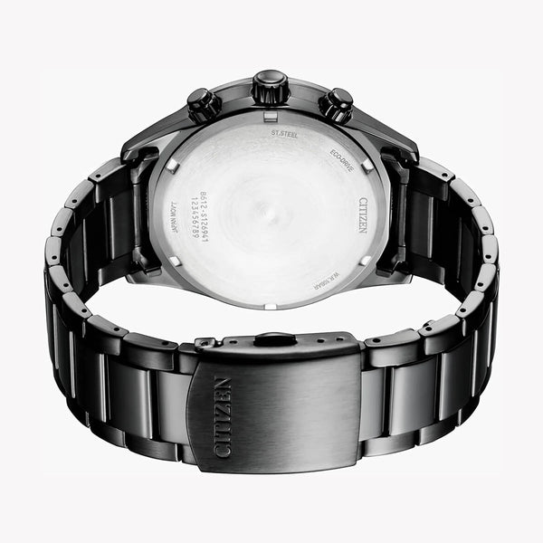 Citizen Men's Black Stainless Steel Watch, Green Dial | Ca0775-87x by i-watch