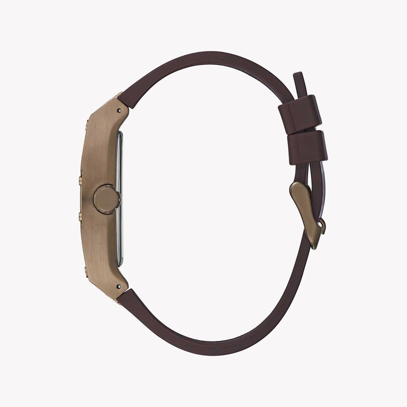 Guess Watches Men's Brown Leather, Dark Blue Dial | Gw0202g2 by i-watch