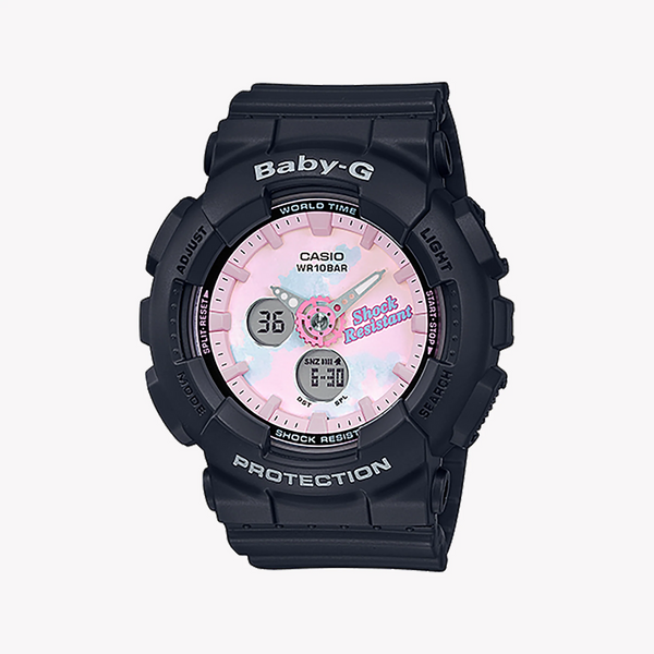 Ba-120t-1adr Baby-G Bold Adventurer - Sporty Elegance Women's Watch With Black Resin BAnd and Digital Dial by i-watch