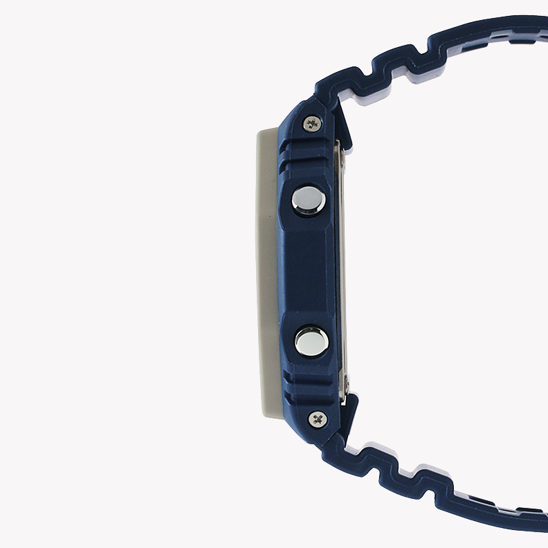 CASIO G-SHOCK GA-2110ET-2ADR - BOLD BLUE OCTAGON MEN'S WATCH with Resin Band and Digital Dial-i-Watch-3