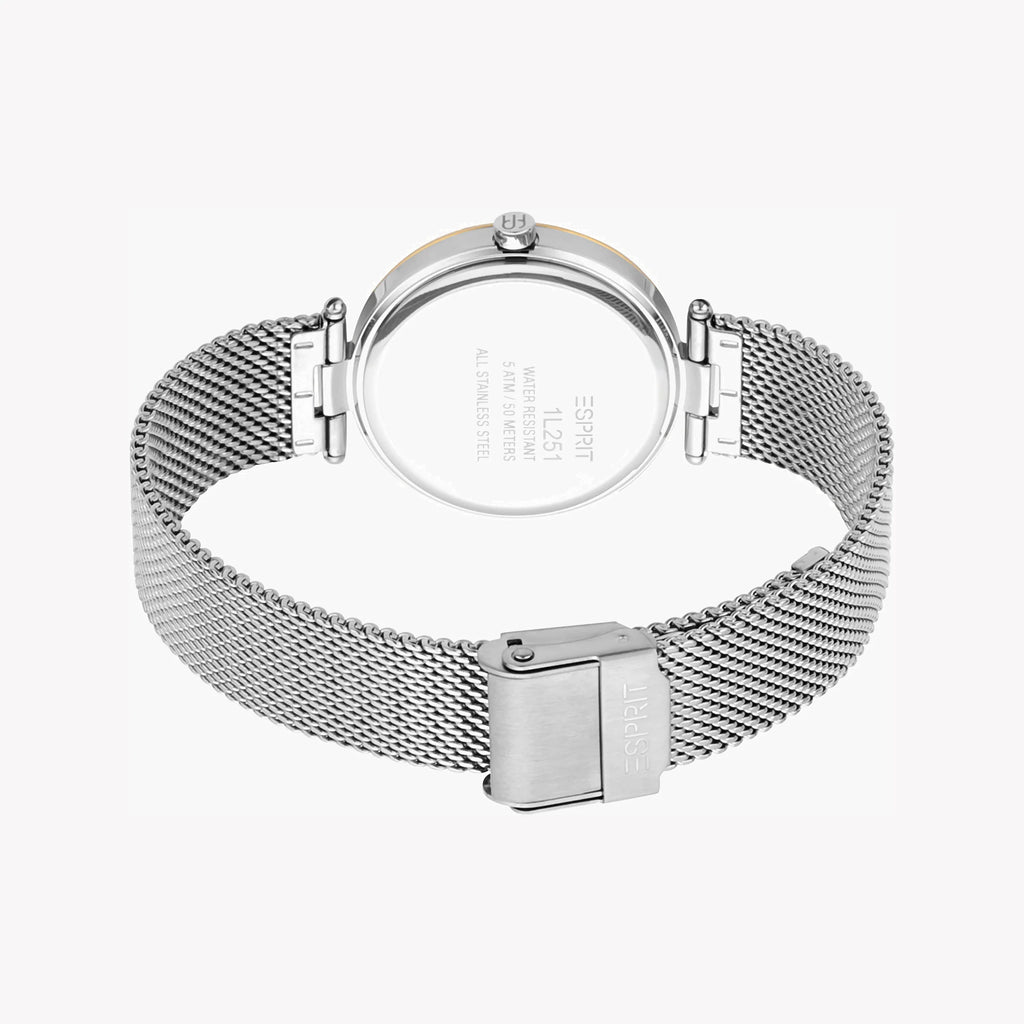 ESPRIT Women's Watch with Silver Stainless Steel Case and Silver Stainless Steel Band-i-Watch-3