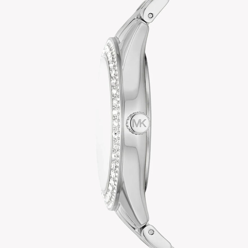 Michael Kors Women's Silver Stainless Steel Watch, Silver Dial | Mk4708 by i-watch