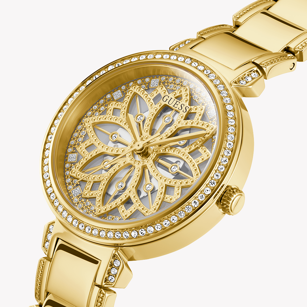 GUESS GW0528L2 - LUXE GOLD CHAMPAGNE TIMEPIECE - ELEGANCE MEETS FUNCTIONALITY-i-Watch-5
