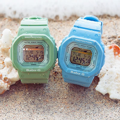 Baby-G Women's Blue Resin Watch, Stylish & Functional | Blx-560-2dr by i-watch