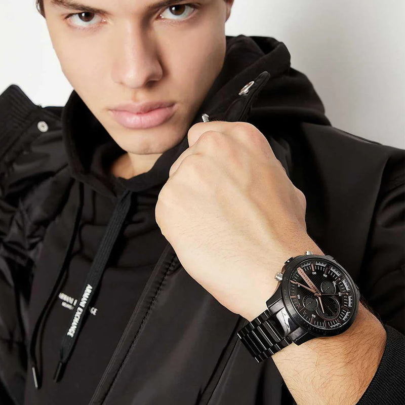 Armani Exchange Men's Black Stainless Steel Watch | Ax2429 by i-watch