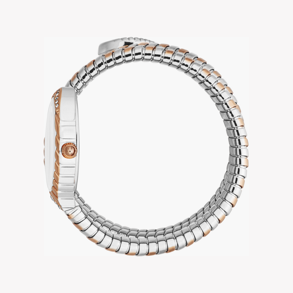 JUST CAVALLI JC1L323M0065 - ELEGANTLY BOLD TWO-TONE WOMEN'S WATCH WITH ROSE GOLD ACCENTS-i-Watch-3