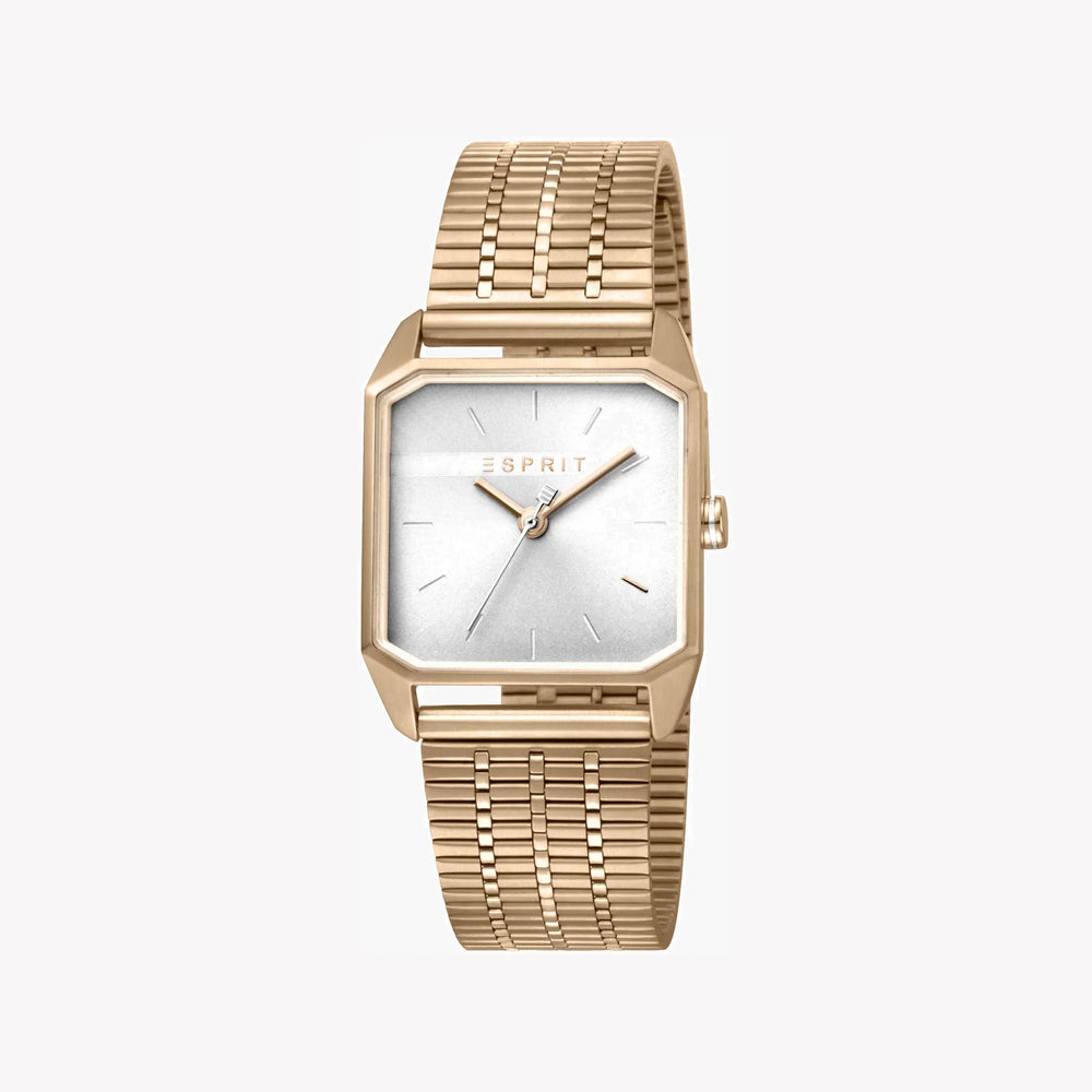 Esprit Women's Watch With Rose Gold Stainless Steel Case And Rose Gold Stainless Steel Band by i-watch