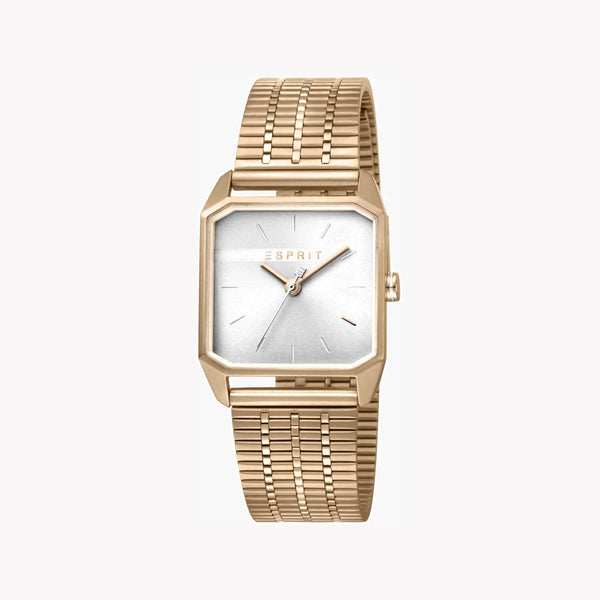 Esprit Women's Watch With Rose Gold Stainless Steel Case And Rose Gold Stainless Steel Band by i-watch