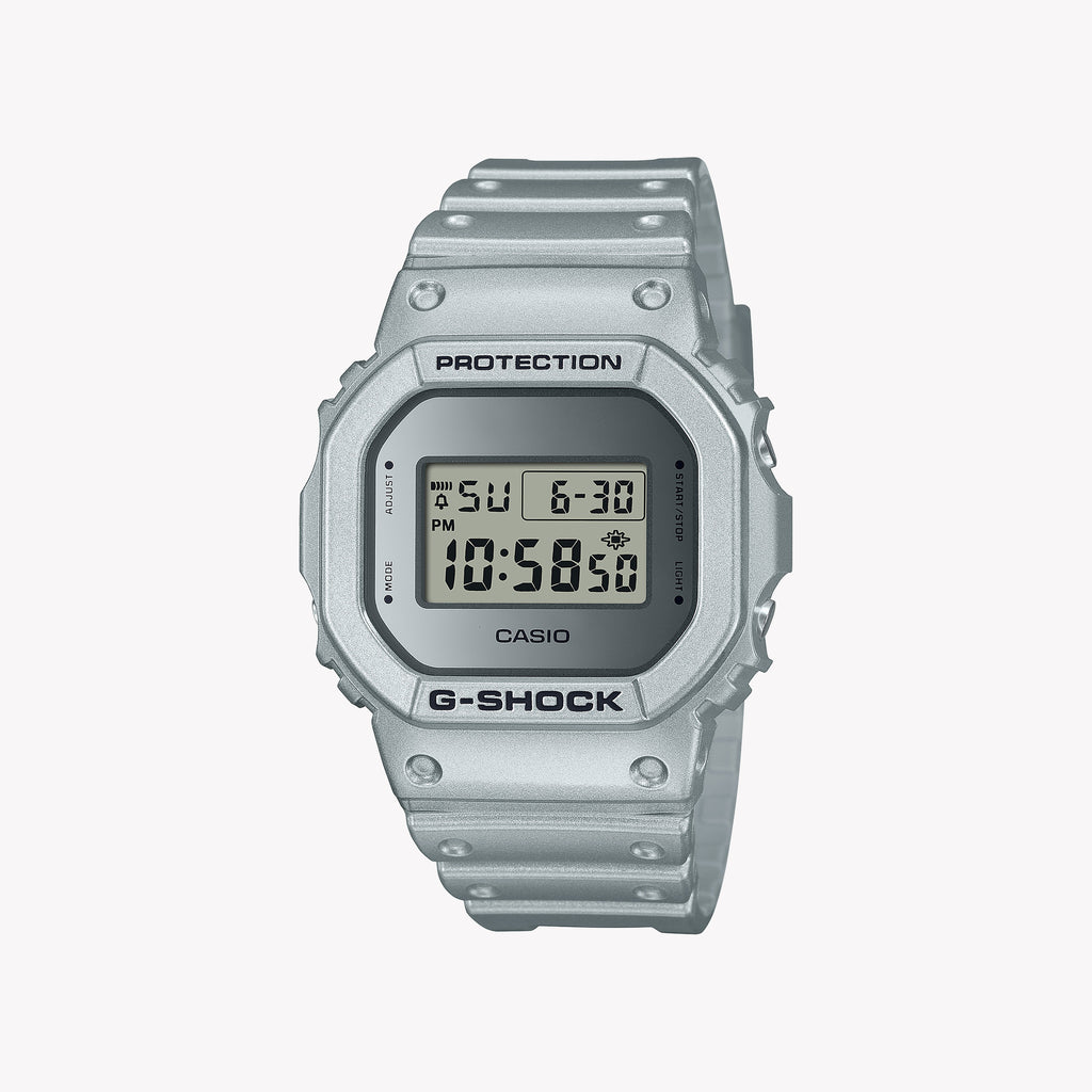 CASIO G-SHOCK DW-5600FF-8ER DYNAMIC ADVENTURER - RUGGED SILVER TIMEPIECE FOR MEN
