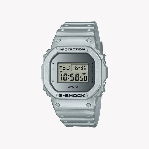 Casio G-Shock Men's Silver Resin Watch, Digital | Dw-5600ff-8er