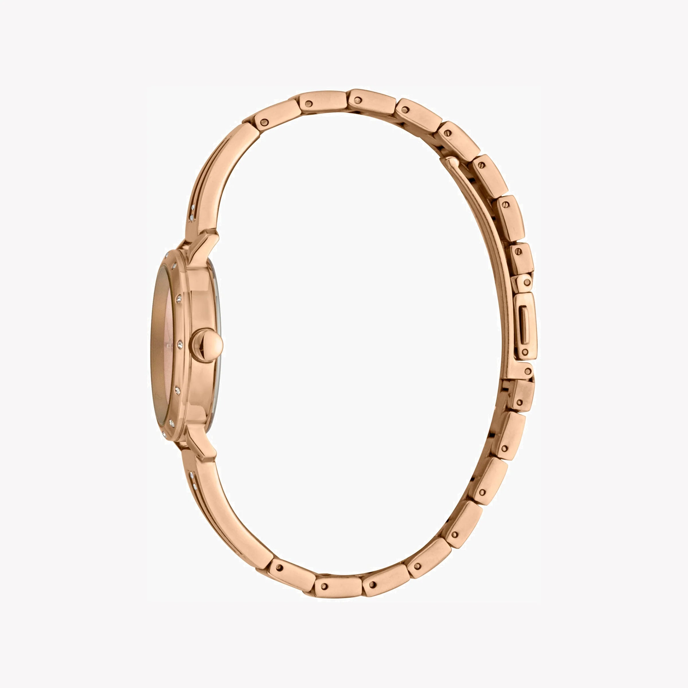 ESPRIT Women's Watch with Rose Gold Stainless Steel Case and Rose Gold Stainless Steel Band