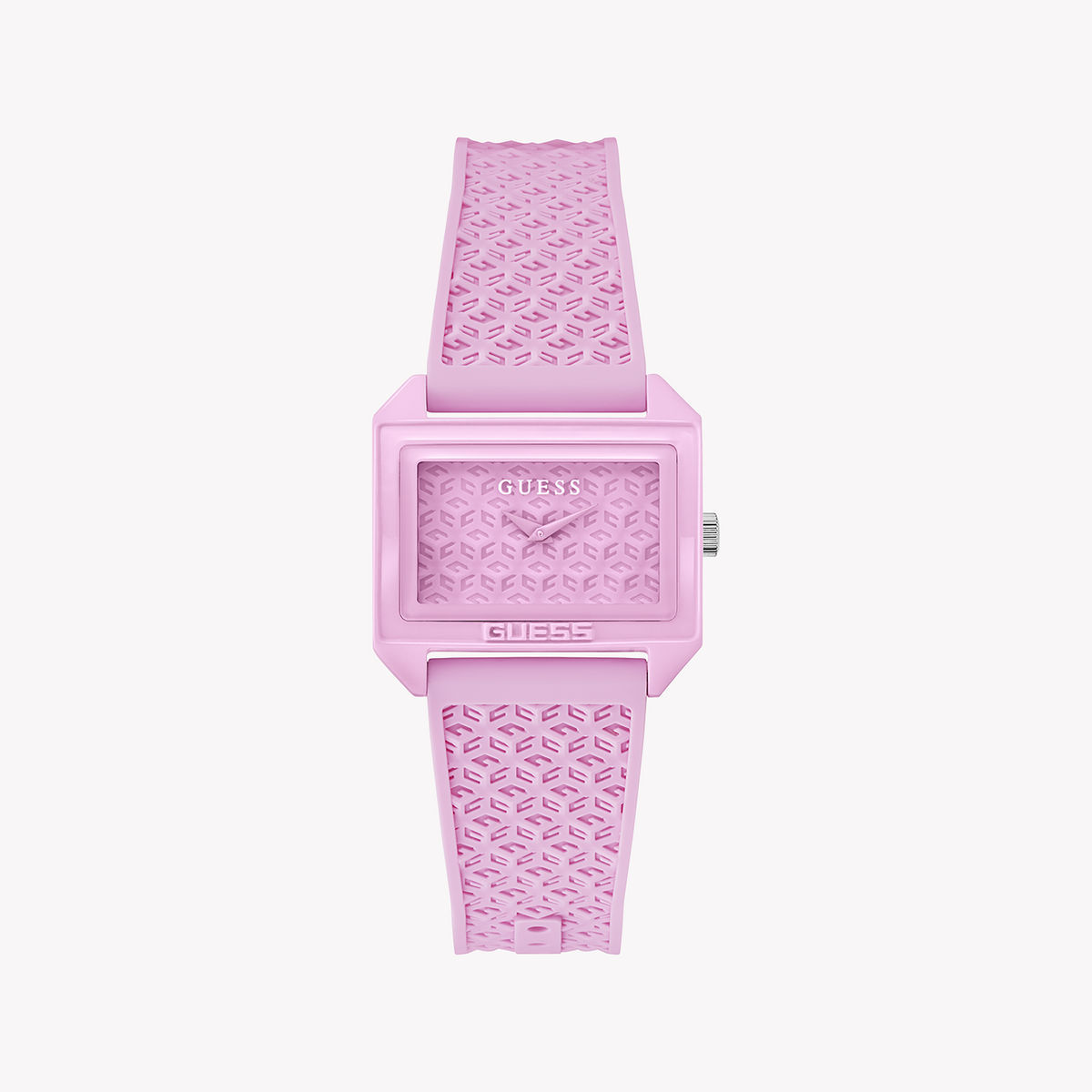 GUESS GW0677L2 CHARMING FLAIR - PLAYFUL PINK WOMEN'S WATCH WITH ECO-FRIENDLY DESIGN