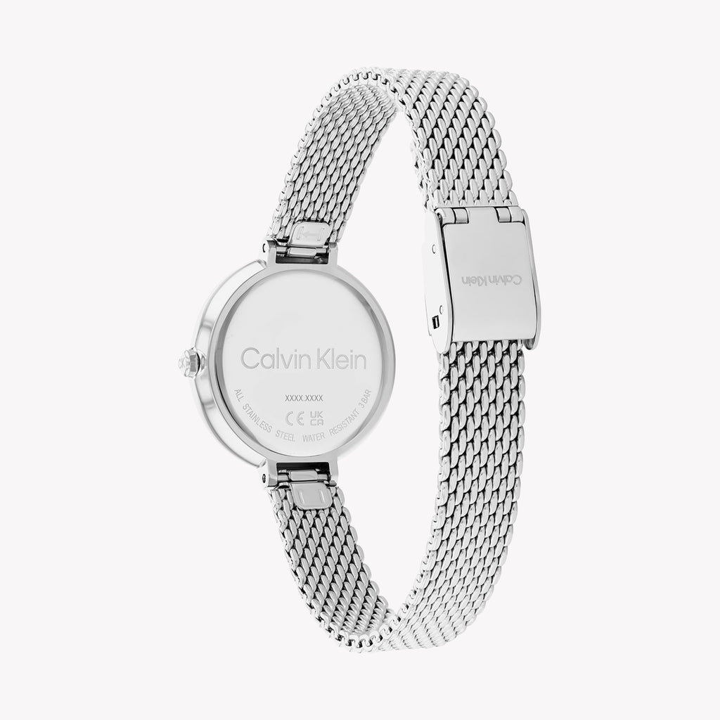 Ck Calvin Klein Women's Silver Watch, Stainless Steel | 1681243