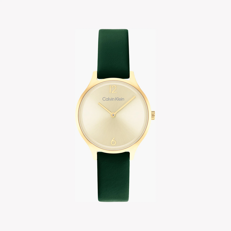 Ck Calvin Klein Women's Gold/Green Watch | 1681253 by i-watch