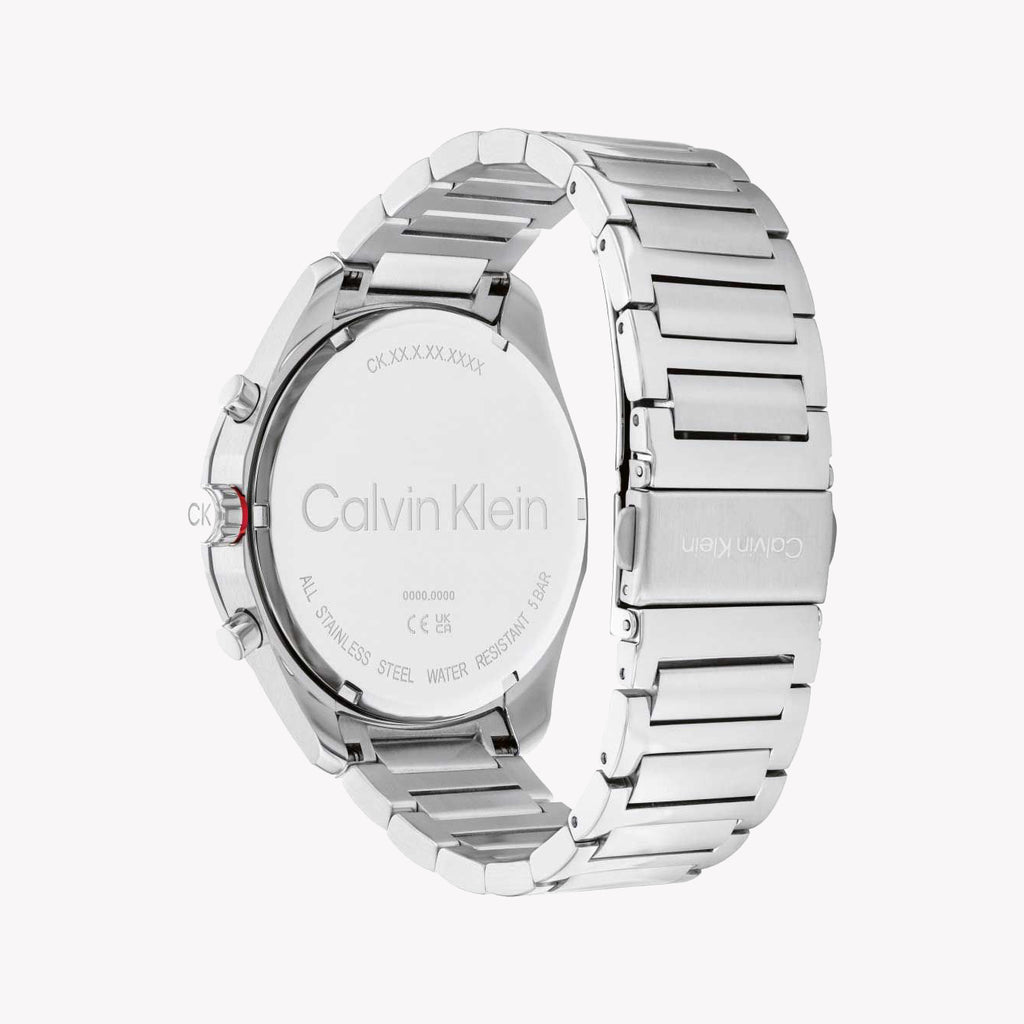 Ck Men's Silver Stainless Steel Watch | Model 1685223