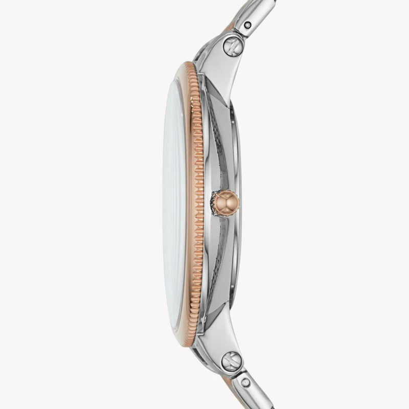 Fossil Women's Rose Gold Watch, Blue Dial | Es4925 by i-watch