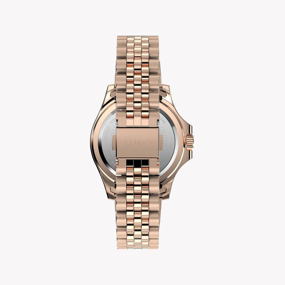 Timex Women's Rose Gold Watch, Crystal Accents | T2p2041j by i-watch