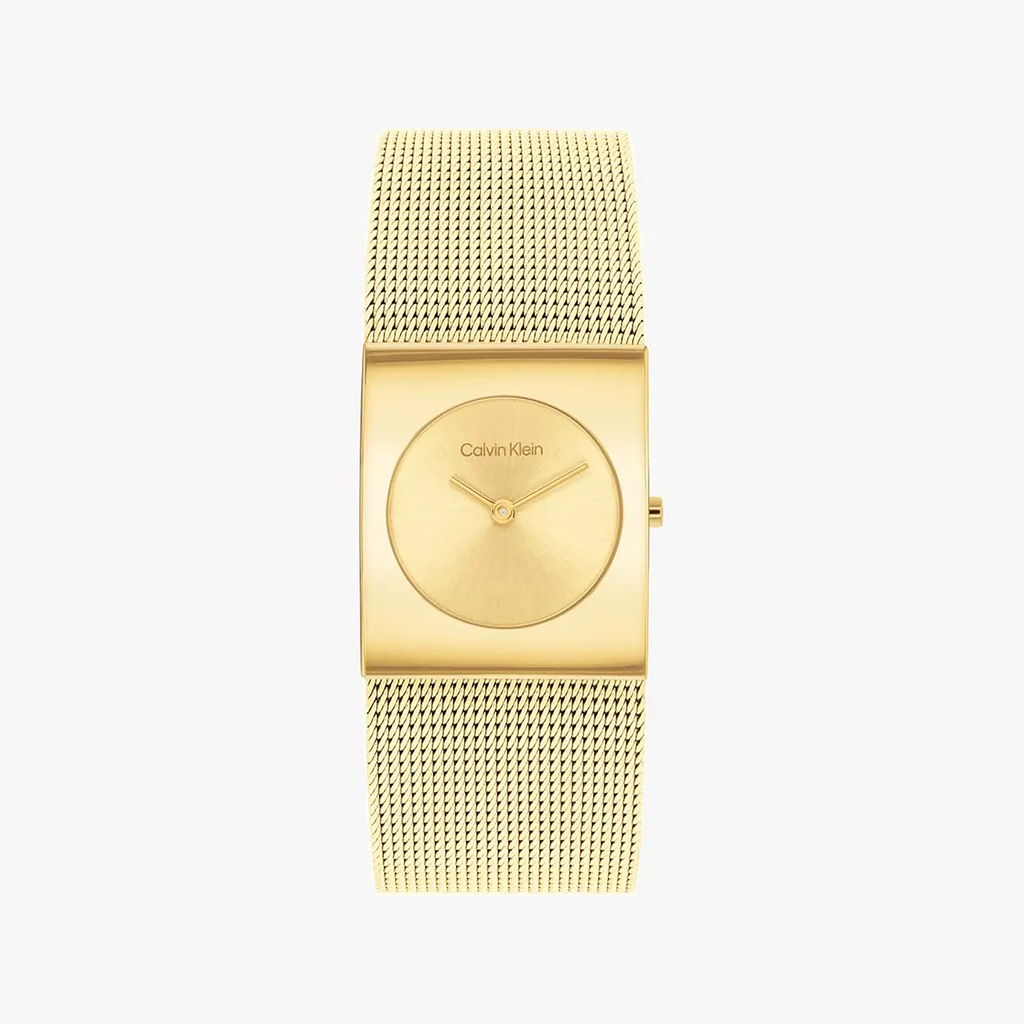 Ck Calvin Klein Women's Gold Watch | Model 1693551