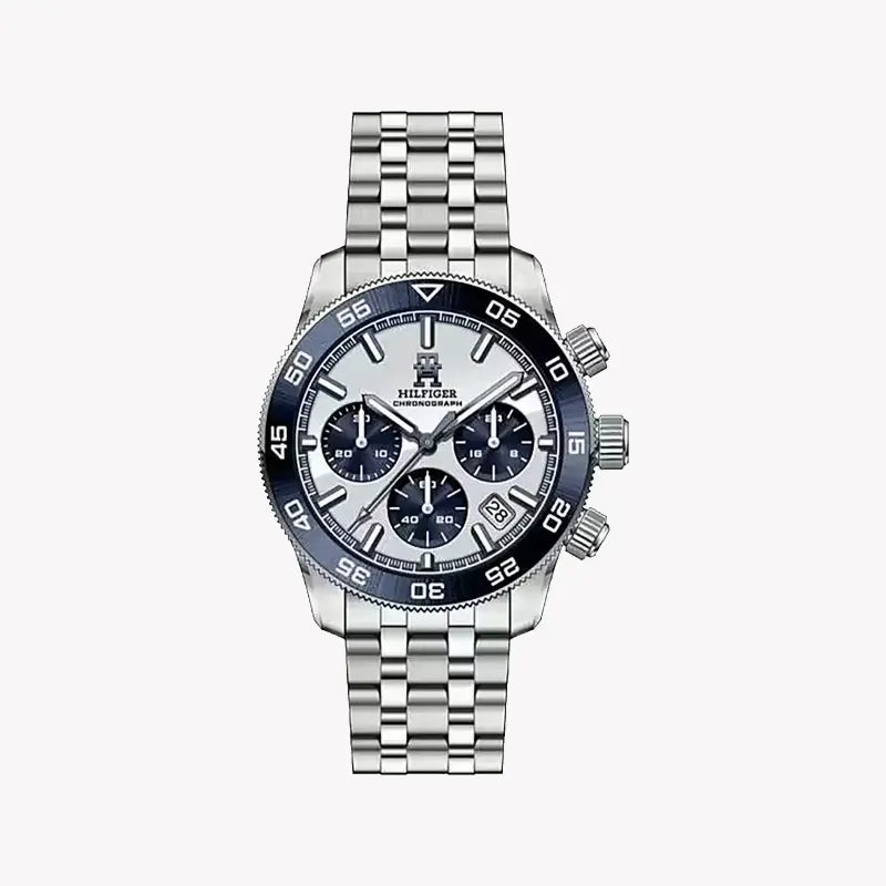 Tommy Hilfiger Men's Silver Stainless Steel Watch | 1696578