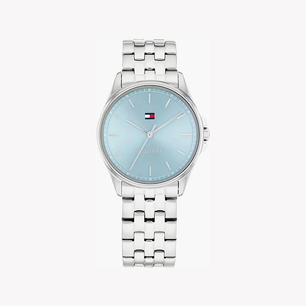 Tommy Hilfiger Women's Blue/Silver Watch | 1697247 by i-watch