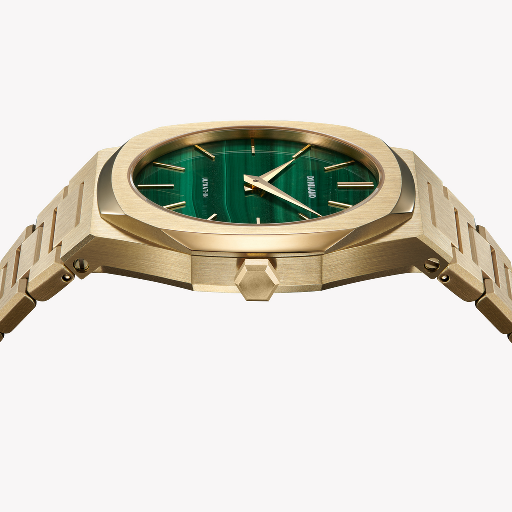 D1 MILANO D1-UTBJ30 Men's Watch - Gold Case, Green Dial-i-Watch-2