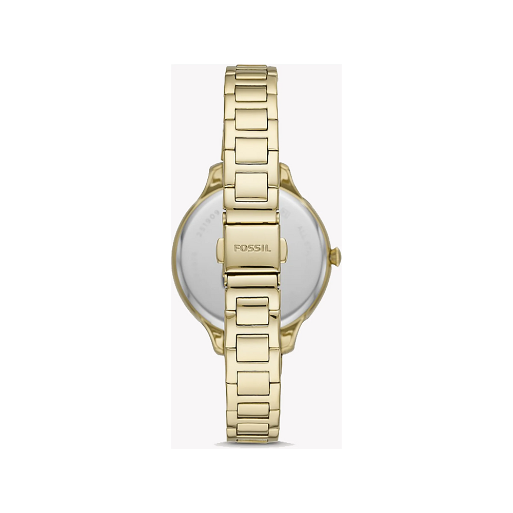 Fossil Women's Gold Watch, White Dial | Es4876 by i-watch