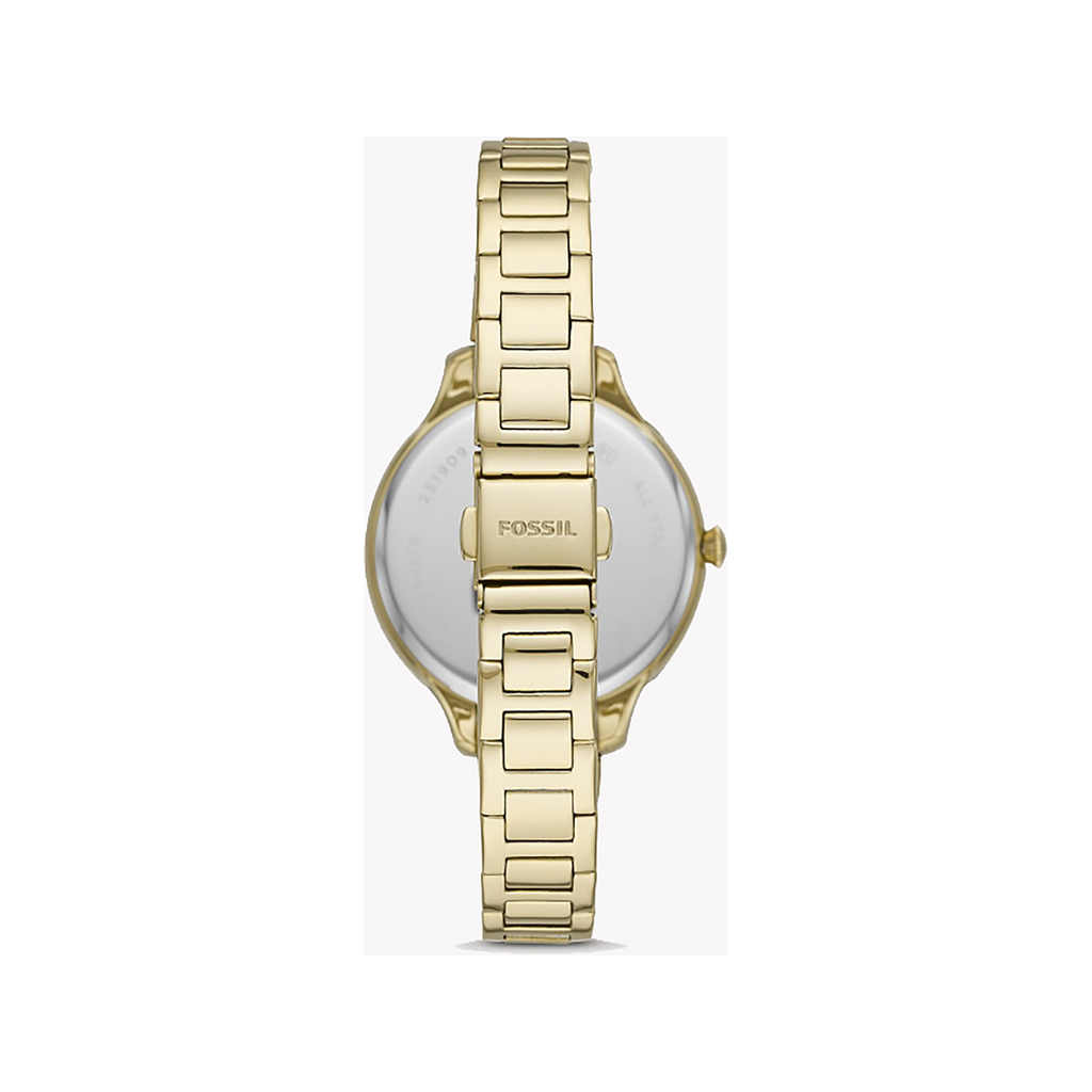 FOSSIL ES4876 TIMELESS ELEGANCE - SOPHISTICATED GOLD WOMEN'S WATCH WITH WHITE DIAL-i-Watch-3