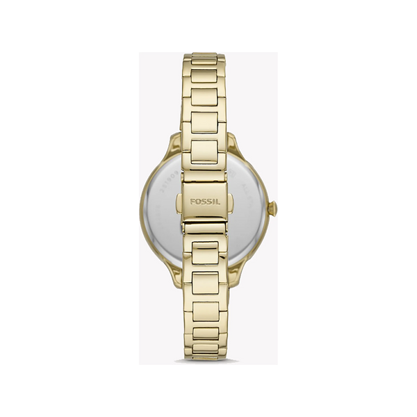 Fossil Women's Gold Watch, White Dial | Es4876 by i-watch