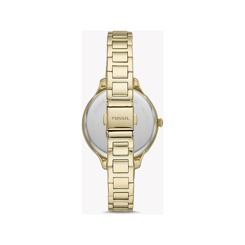 Fossil Women's Gold Watch, White Dial | Es4876 by i-watch