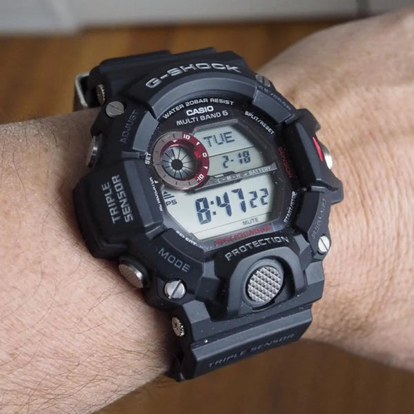 Casio G-Shock Gw-9400-1dr Rugged Adventure - Men's Solar Powered Timepiece by i-watch