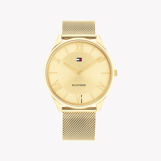 TOMMY HILFIGER Men's Gold Stainless Steel Watch | 1710515