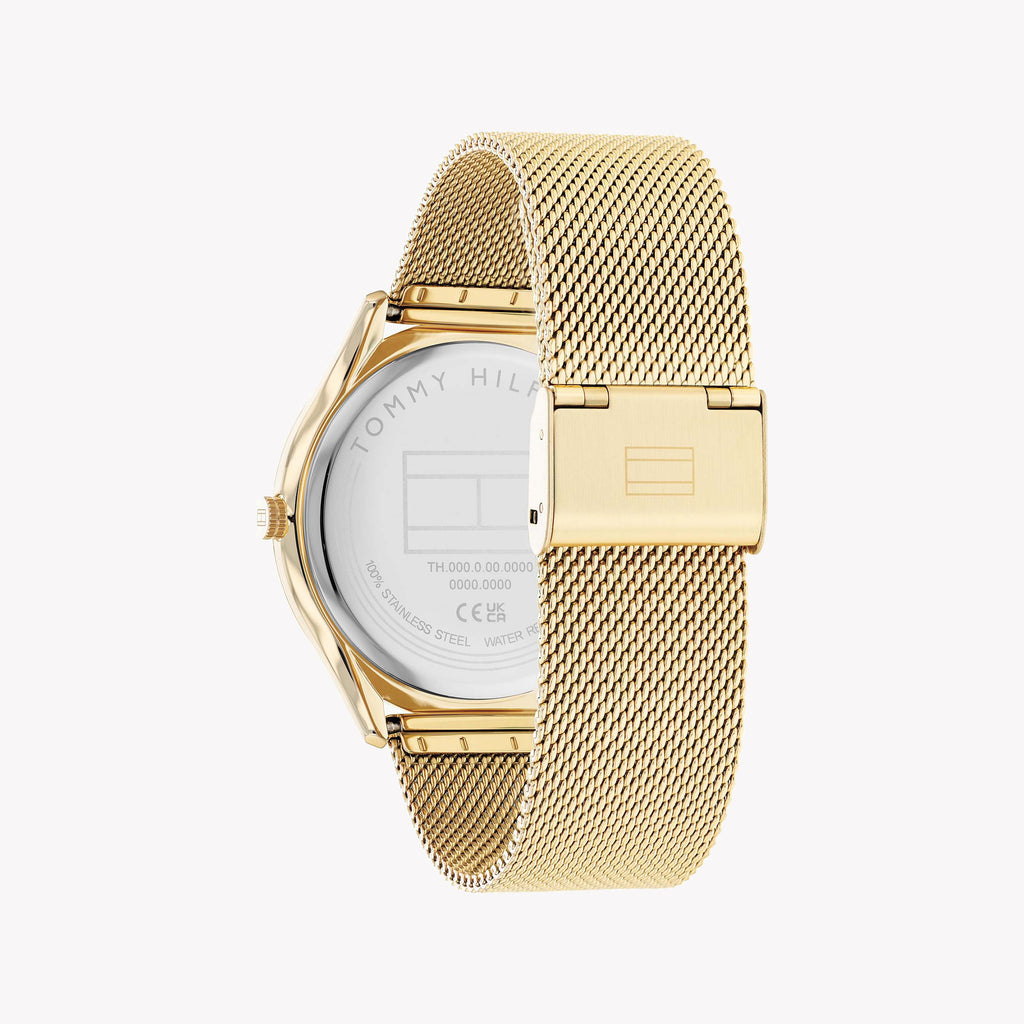 TOMMY HILFIGER Men's Gold Stainless Steel Watch | 1710515