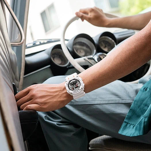 Casio G-Shock Ga-900as-7adr Tough & Sporty - Adventure-Ready Men's Watch With Striking White Design And Durable Features by i-watch