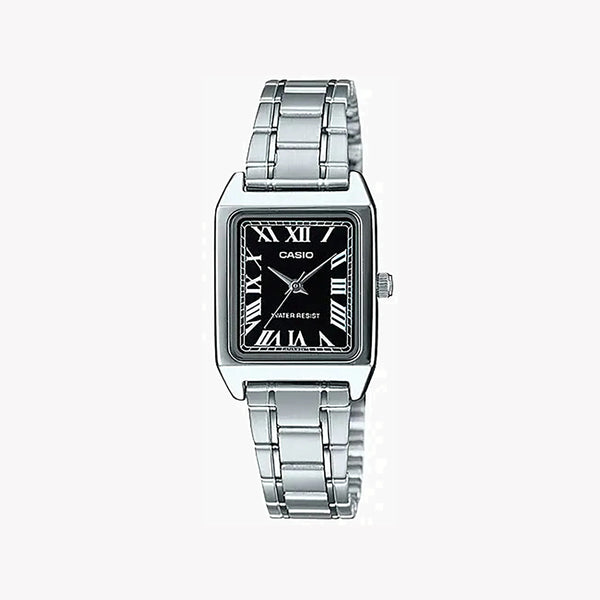 Timeless Elegance Women's Silver Watch, Quartz Movement | Ltp-V007d-1budf by i-watch